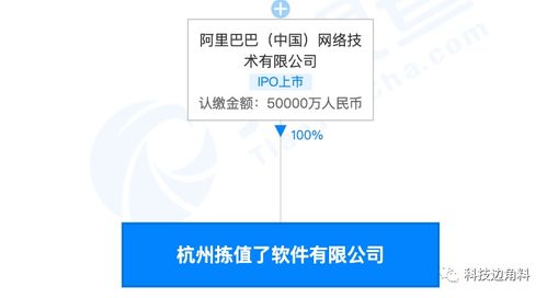 阿里巴巴成立揀值了軟件公司，注冊資本5億元深耕數(shù)據(jù)處理與存儲市場